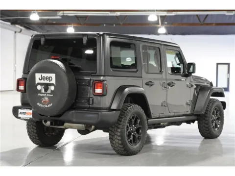 More photos of 2022 Jeep Wrangler Unlimited Willys Sport SUV 4D at AutoNow, CA
