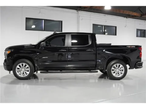 Photos of 2022 Chevrolet Silverado 1500 Crew Cab Custom Pickup 4D 5 3/4 ft for sale in Indio, CA at AutoNow