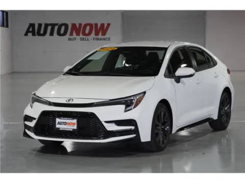 White 2024 Toyota Corolla SE Sedan 4D for sale in Indio, CA