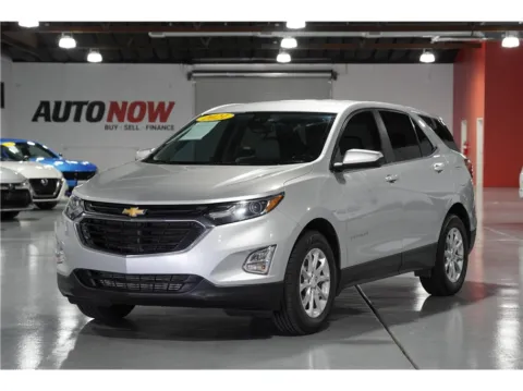 Silver 2021 Chevrolet Equinox LT Sport Utility 4D for sale in Indio, CA