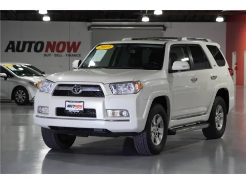 White 2013 Toyota 4Runner SR5 Sport Utility 4D for sale in Indio, CA