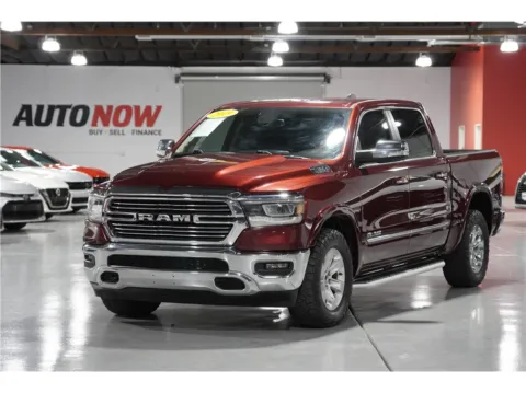 Red 2019 Ram 1500 Crew Cab Laramie Pickup 4D 5 1/2 ft for sale in Indio, CA
