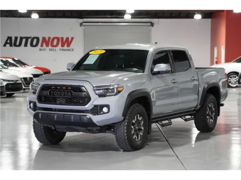 Gray 2019 Toyota Tacoma Double Cab TRD Off-Road Pickup 4D 5 ft for sale in Indio, CA