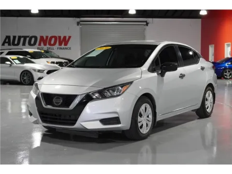 Silver 2020 Nissan Versa S Sedan 4D for sale in Indio, CA