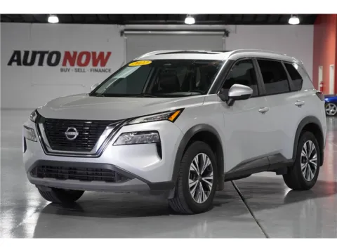 Silver 2022 Nissan Rogue SV Sport Utility 4D for sale in Indio, CA