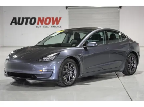 Gray 2020 Tesla Model 3 Long Range Sedan 4D for sale in Indio, CA