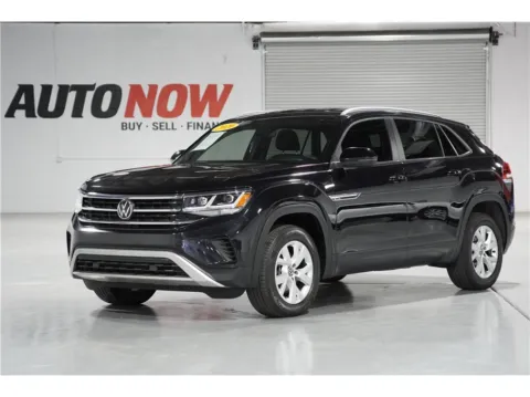 Black 2020 Volkswagen Atlas Cross Sport S Sport Utility 4D for sale in Indio, CA