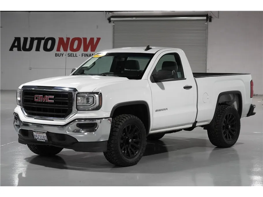 Blue 2017 GMC Sierra 1500 Regular Cab Pickup 2D 6 1/2 ft for sale in Indio, CA