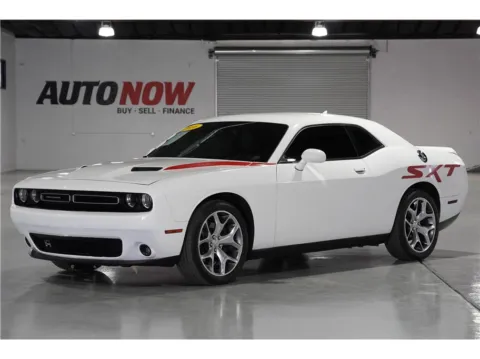 Blue 2016 Dodge Challenger SXT Plus Coupe 2D for sale in Indio, CA