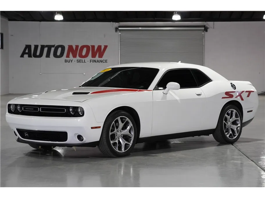 Blue 2016 Dodge Challenger SXT Plus Coupe 2D for sale in Indio, CA