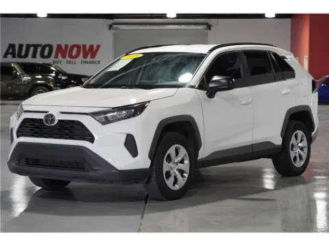 White 2019 Toyota RAV4 LE Sport Utility 4D for sale in Indio, CA