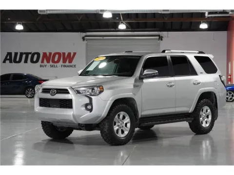 Silver 2021 Toyota 4Runner SR5 Premium Sport Utility 4D for sale in Indio, CA