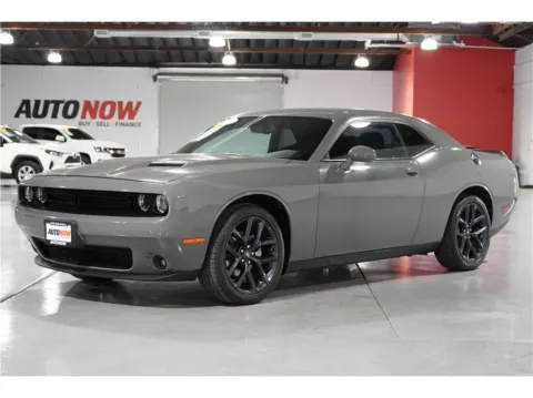 Gray 2023 Dodge Challenger SXT Coupe 2D for sale in Indio, CA