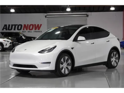 White 2020 Tesla Model Y Performance Sport Utility 4D for sale in Indio, CA
