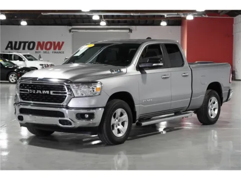 Silver 2022 Ram 1500 Quad Cab Big Horn Pickup 4D 6 1/3 ft for sale in Indio, CA