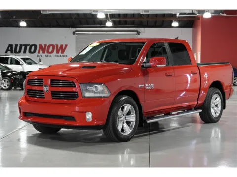 Red 2014 Ram 1500 Crew Cab Sport Pickup 4D 5 1/2 ft for sale in Indio, CA