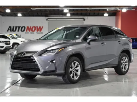 Gray 2018 Lexus RX 350 Sport Utility 4D for sale in Indio, CA