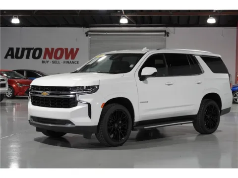 White 2021 Chevrolet Tahoe LS Sport Utility 4D for sale in Indio, CA