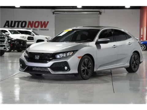 Silver 2019 Honda Civic EX Hatchback 4D for sale in Indio, CA