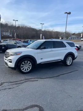 White 2022 Ford Explorer King Ranch for sale in Eden, NC