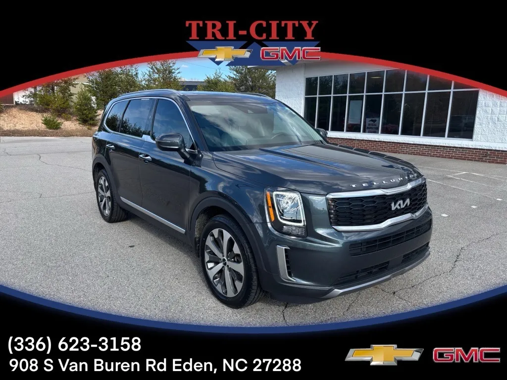 Gray 2022 Kia Telluride S for sale in Eden, NC