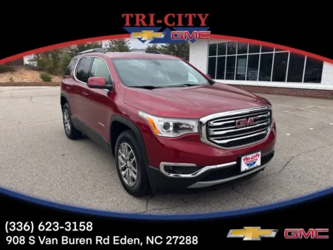 Red 2019 GMC Acadia SLE-2 for sale in Eden, NC