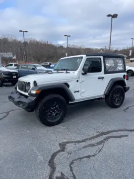 White 2025 Jeep Wrangler Sport for sale in Eden, NC
