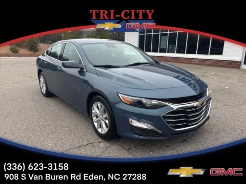 Blue 2024 Chevrolet Malibu LT for sale in Eden, NC