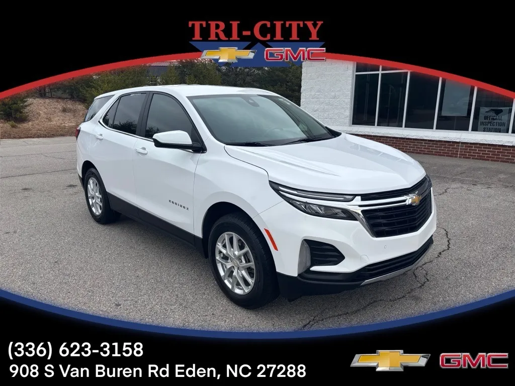 White 2022 Chevrolet Equinox LT for sale in Eden, NC