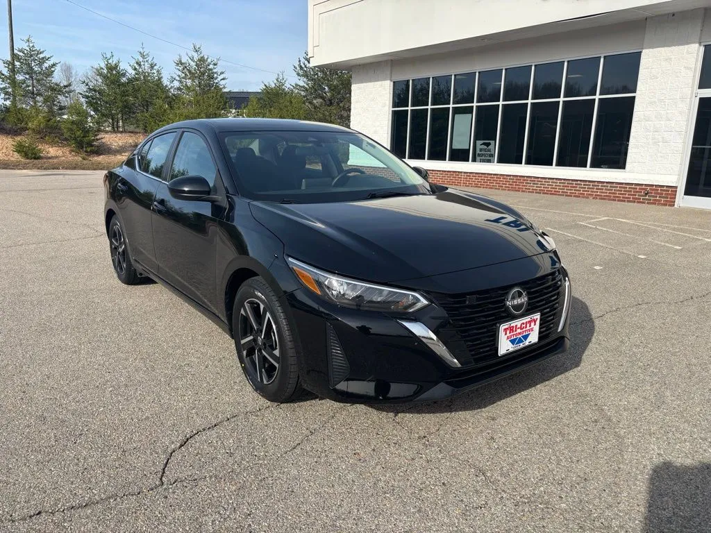 Black 2025 Nissan Sentra SV for sale in Eden, NC