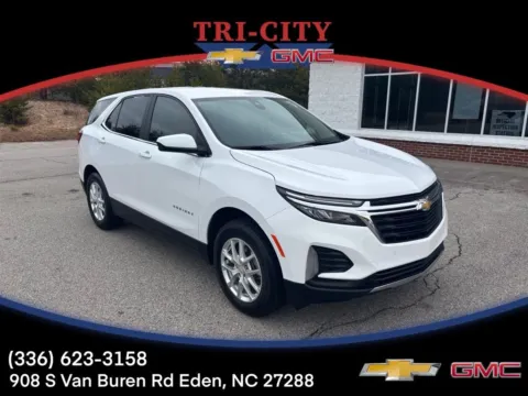 White 2022 Chevrolet Equinox LT for sale in Eden, NC