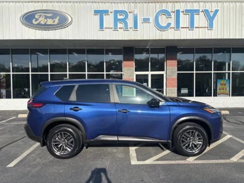 Blue 2023 Nissan Rogue S for sale in Eden, NC