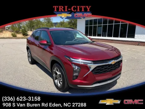Red 2025 Chevrolet Trax LT for sale in Eden, NC
