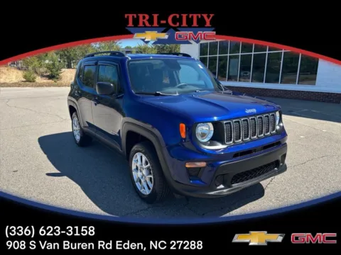 Blue 2019 Jeep Renegade Sport for sale in Eden, NC