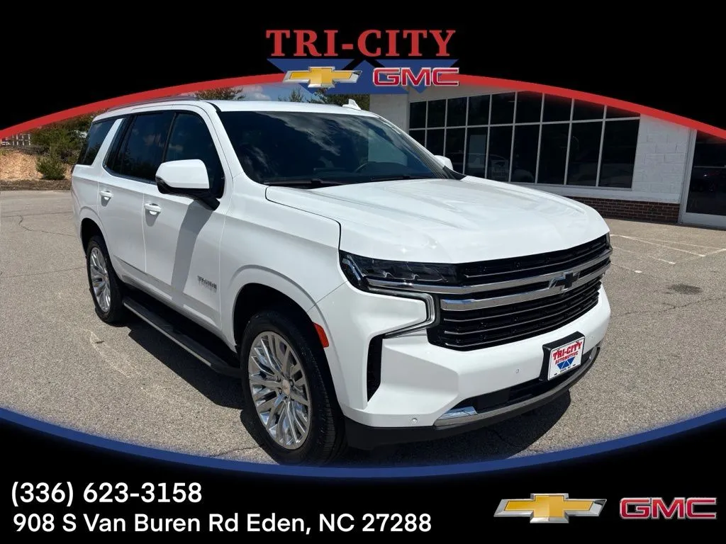 White 2023 Chevrolet Tahoe LT for sale in Eden, NC