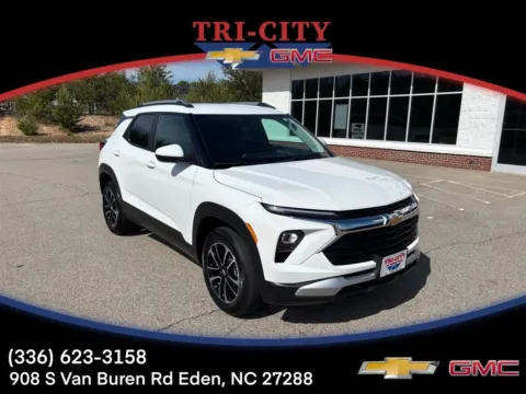 White 2025 Chevrolet TrailBlazer LT for sale in Eden, NC