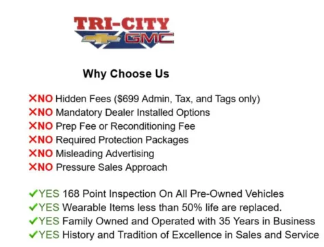 Photos of 2025 Chevrolet TrailBlazer LT for sale in Eden, NC at Tri-City Chevrolet Buick GMC Ford