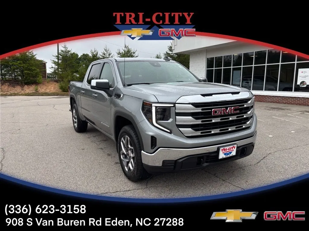 Gray 2023 GMC Sierra 1500 SLE for sale in Eden, NC