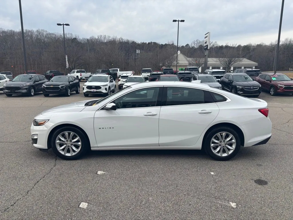 White 2024 Chevrolet Malibu LT for sale in Eden, NC