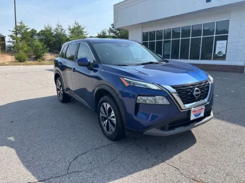 Blue 2023 Nissan Rogue SV for sale in Eden, NC