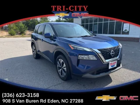 Blue 2023 Nissan Rogue SV for sale in Eden, NC