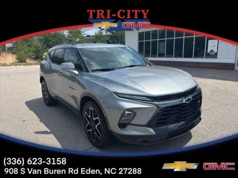 Gray 2023 Chevrolet Blazer RS for sale in Eden, NC