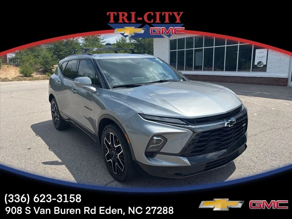 Gray 2023 Chevrolet Blazer RS for sale in Eden, NC