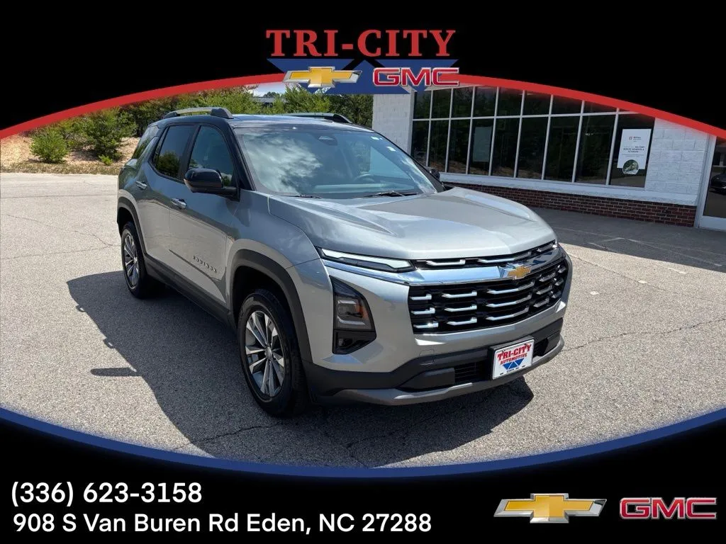 Gray 2025 Chevrolet Equinox LT for sale in Eden, NC