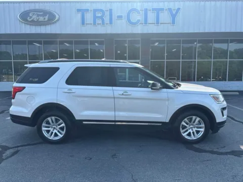 White 2018 Ford Explorer XLT for sale in Eden, NC