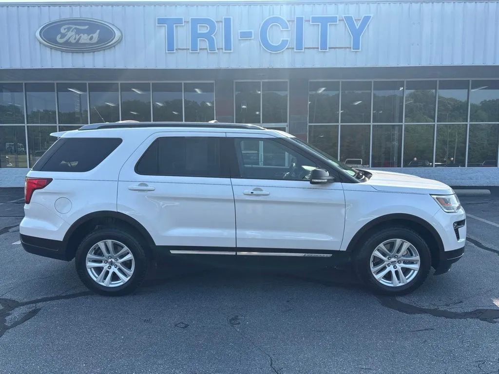White 2018 Ford Explorer XLT for sale in Eden, NC