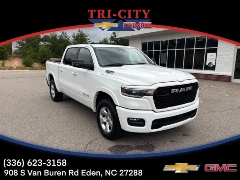 White 2025 Ram 1500 Big Horn/Lone Star for sale in Eden, NC