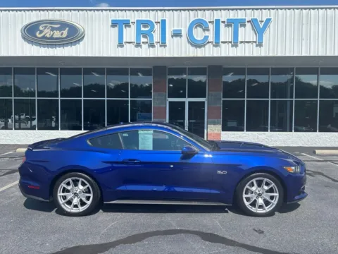 Blue 2015 Ford Mustang GT Premium for sale in Eden, NC