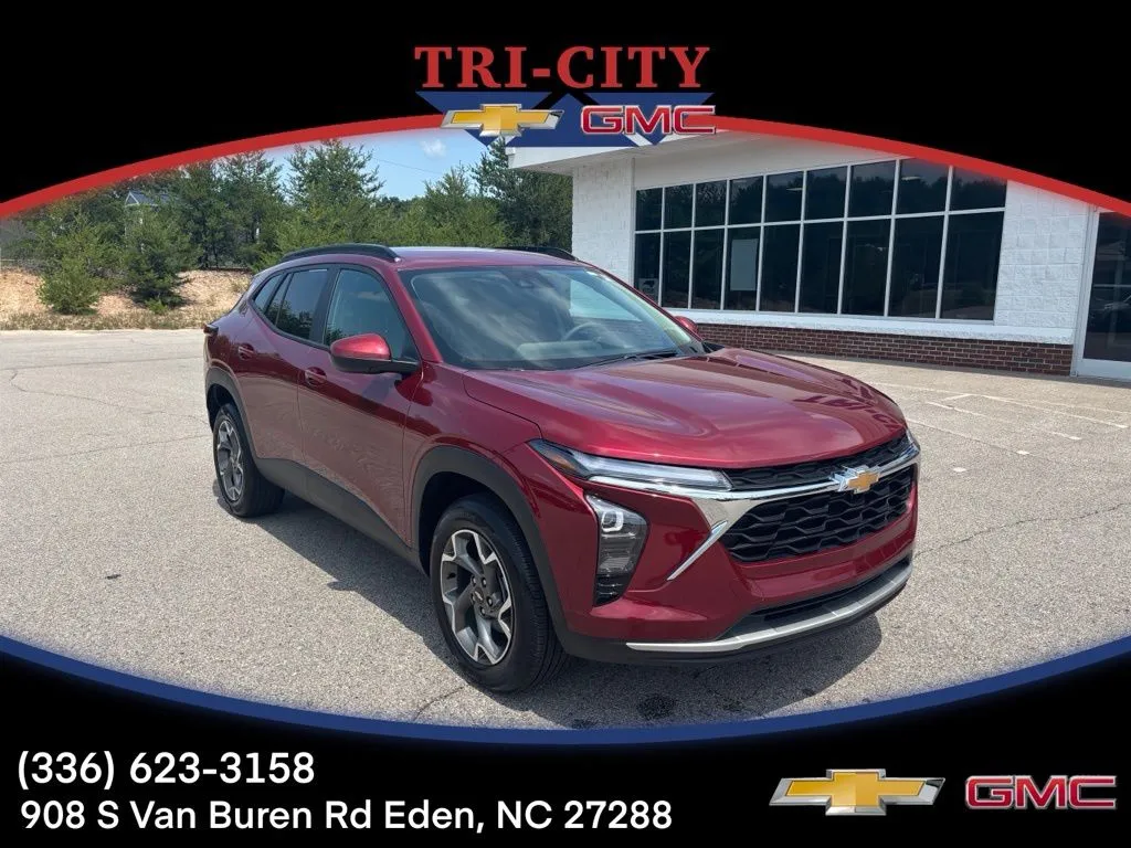 Red 2025 Chevrolet Trax LT for sale in Eden, NC