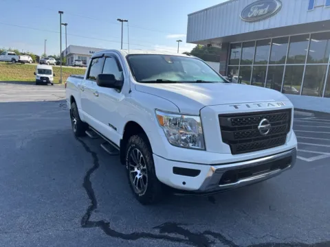 White 2021 Nissan Titan SV for sale in Eden, NC